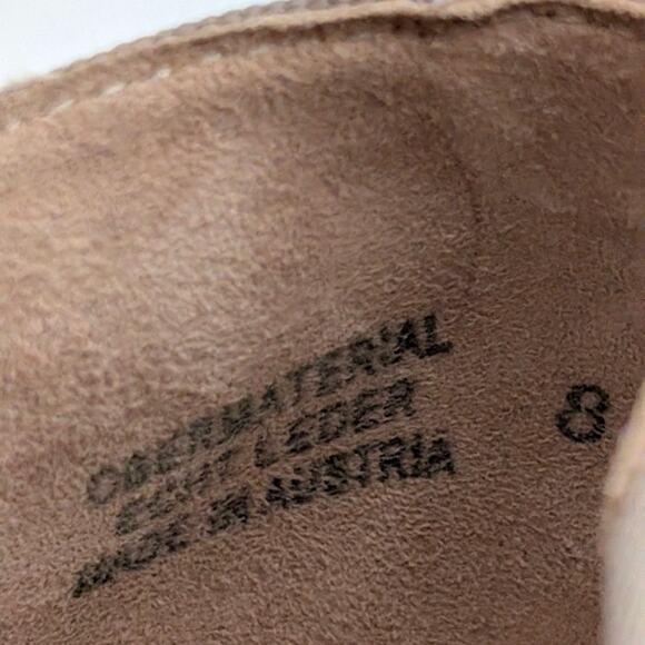 Paul Green Ursula Ballet Flat Bow Front Round Toe Women's Beige Size US10.5/UK8 - Picture 7 of 14